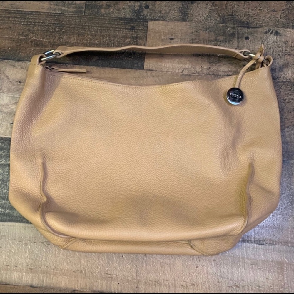Furla Leather Hobo Bag